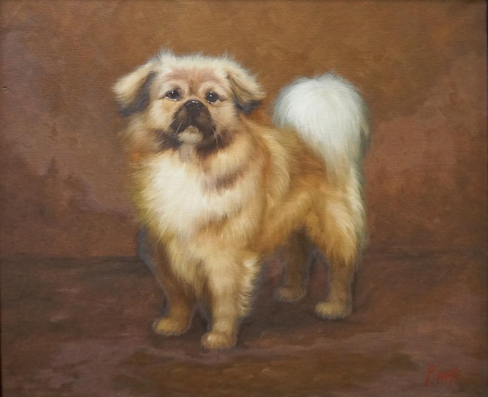 P HAYS PORTRAIT OF PEKINGESE 32cedb