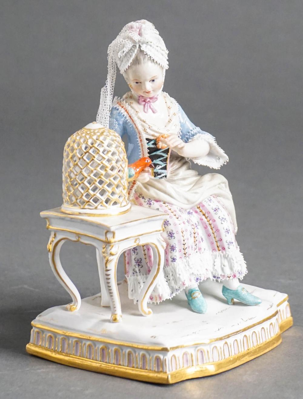 MEISSEN PORCELAIN ALLEGORICAL FIGURE 32cf7e