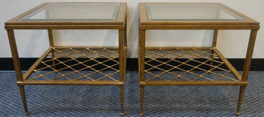 PAIR OF NEOCLASSICAL STYLE GILT