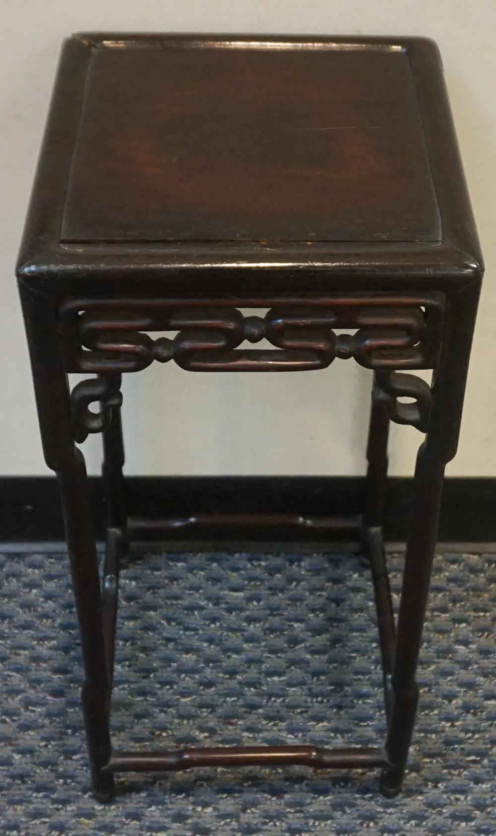 CHINESE TEAK STAND H 25 TOP 32a920