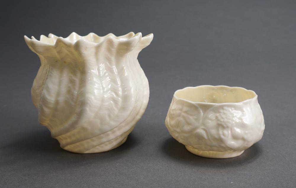 BELLEEK PORCELAIN SHELL FORM SHALLOW 32a9be