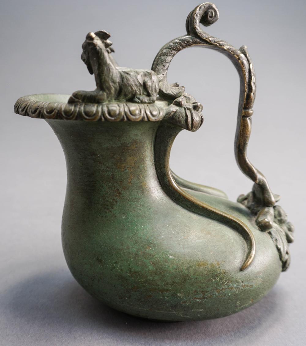 ANCIENT STYLE GREEN PATINATED BRONZE