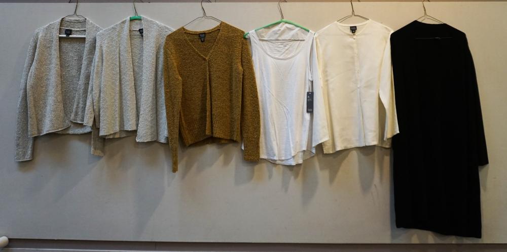 SIX EILEEN FISHER GARMENTS (SIZE: