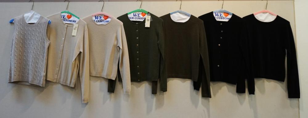 SEVEN LORD & TAYLOR CASHMERE SWEATERS