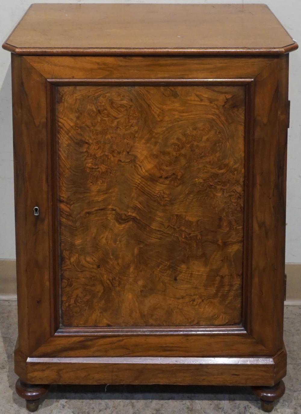 CLASSICAL CIRCASSIAN WALNUT SINGLE-DOOR