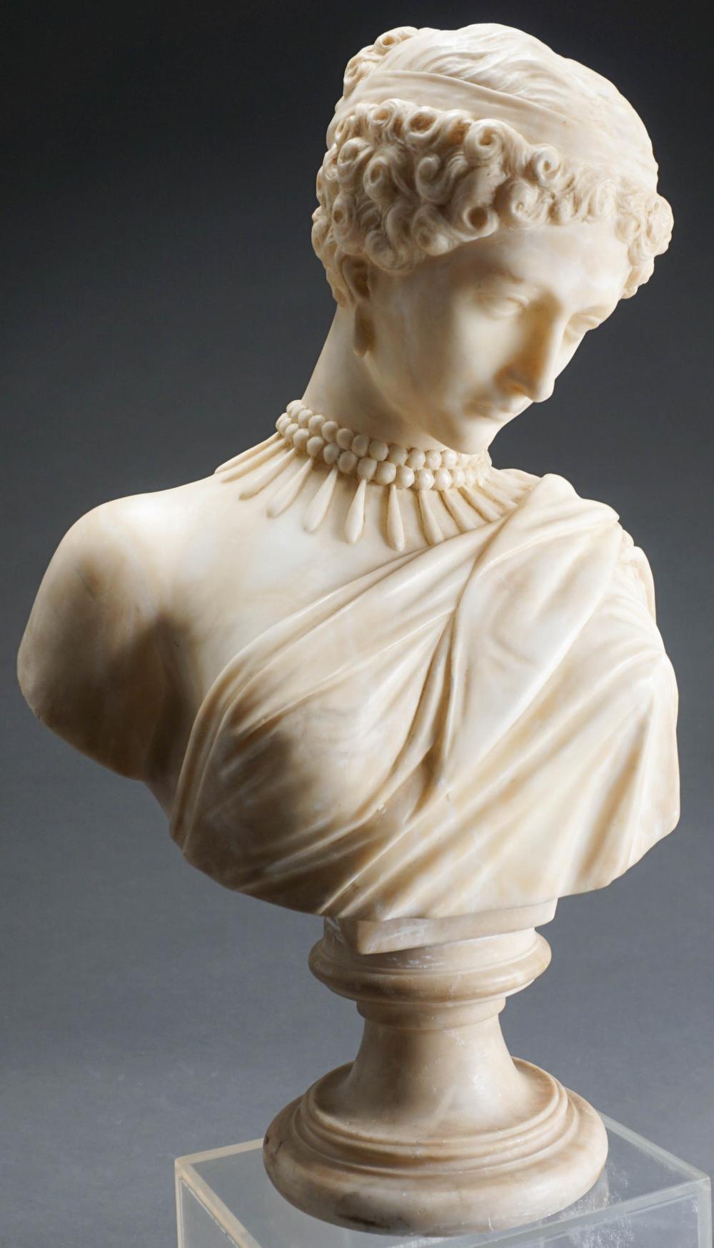 AFTER JAMES PRADIER, ALABASTER