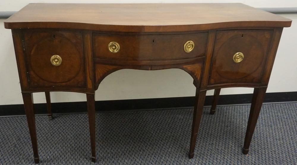 GEORGE III STYLE INLAID MAHOGANY