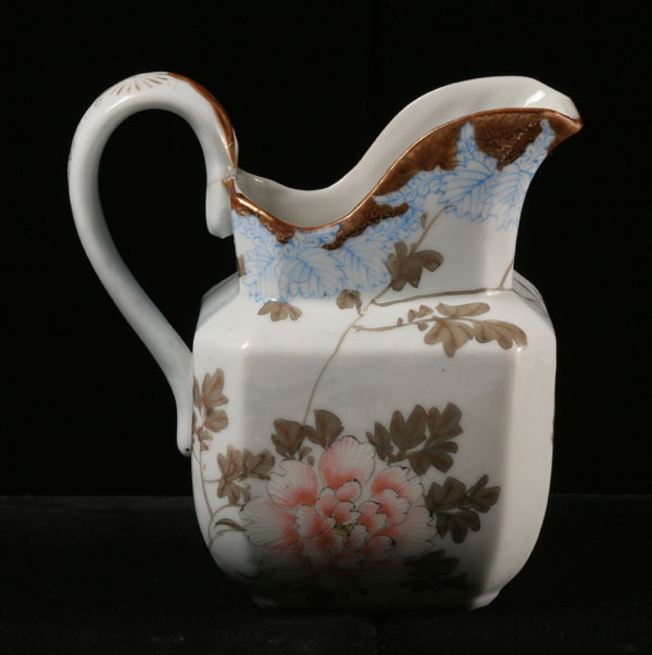 Japanese? porcelain milk pitcher with