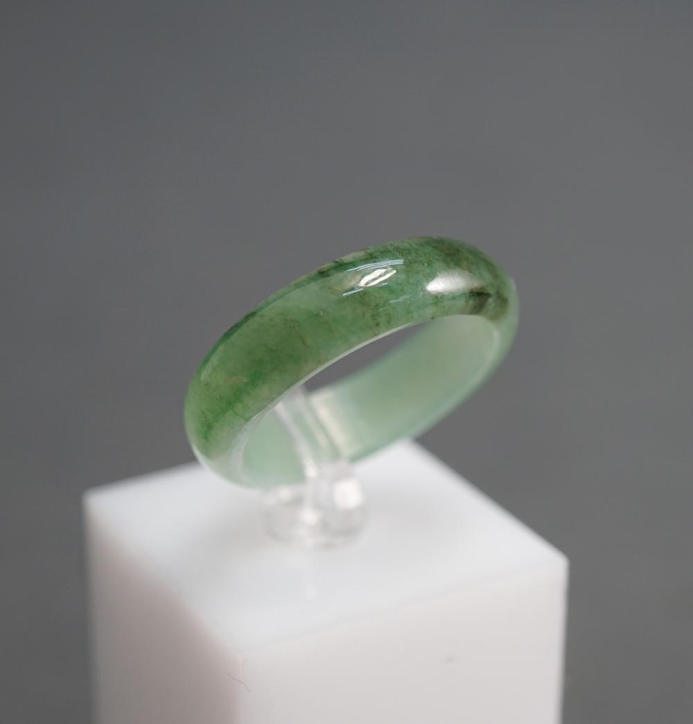 CARVED JADE RING, SIZE: 12Carved