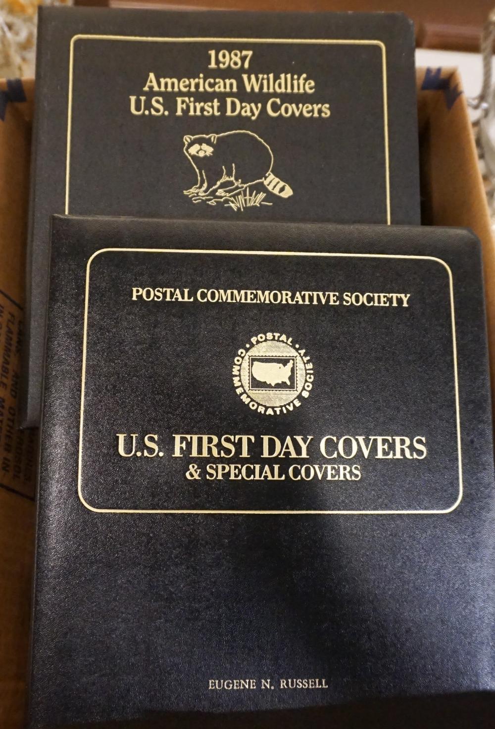 SEVEN VOLUMES OF U.S. FIRST DAY COVERSSeven