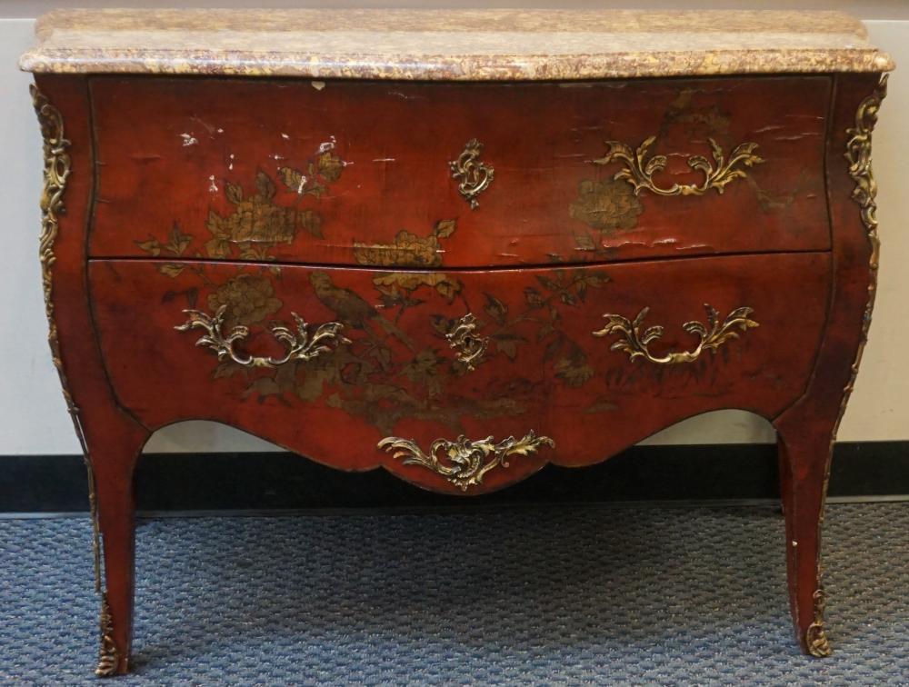 LOUIS XV STYLE CHINOISERIE DECORATED 32acea