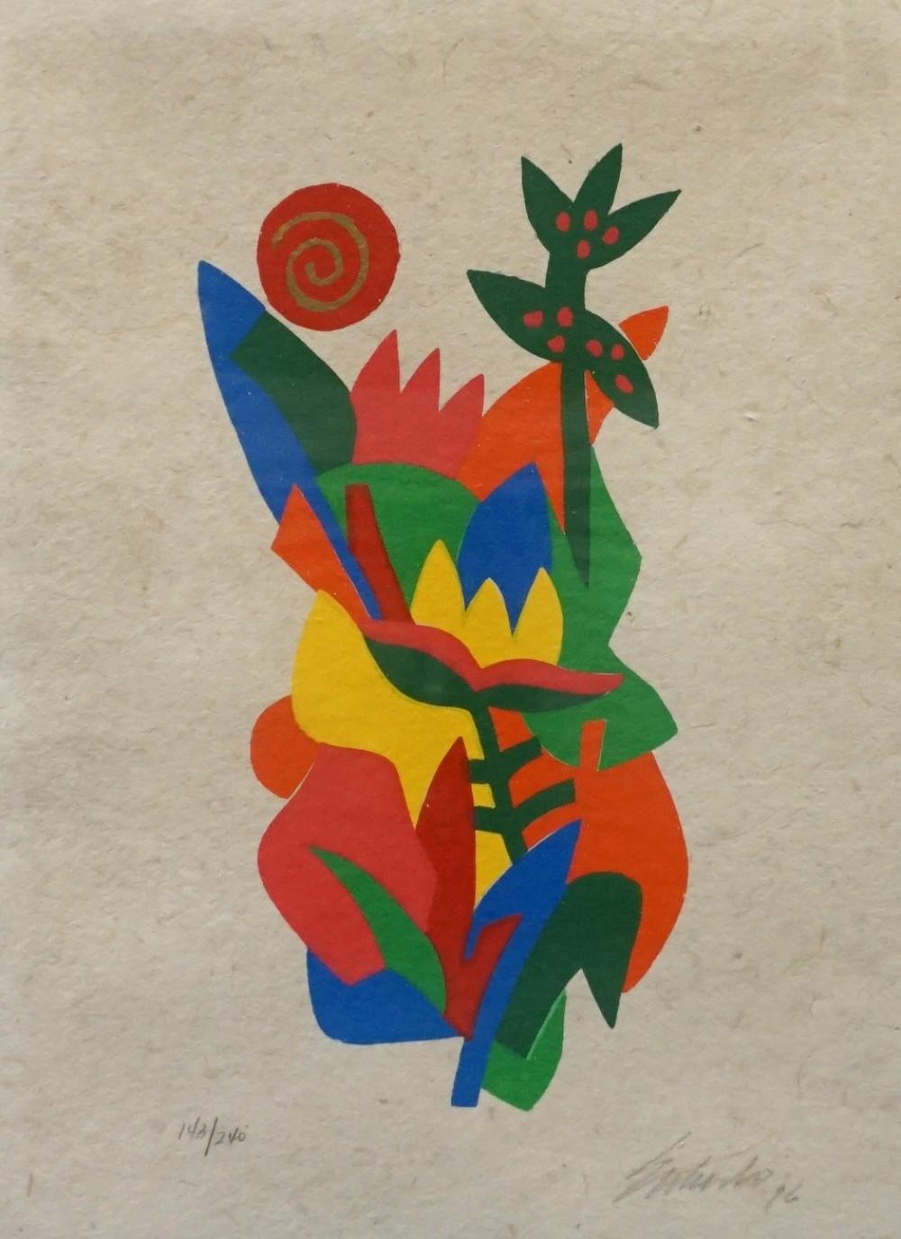 MEXICAN SCHOOL, 20TH CENTURY, ABSTRACT,