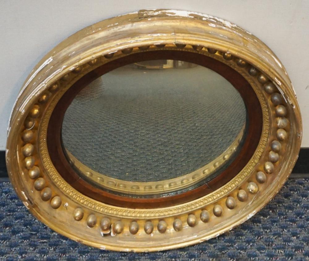 FEDERAL STYLE GILT DECORATED ROUND