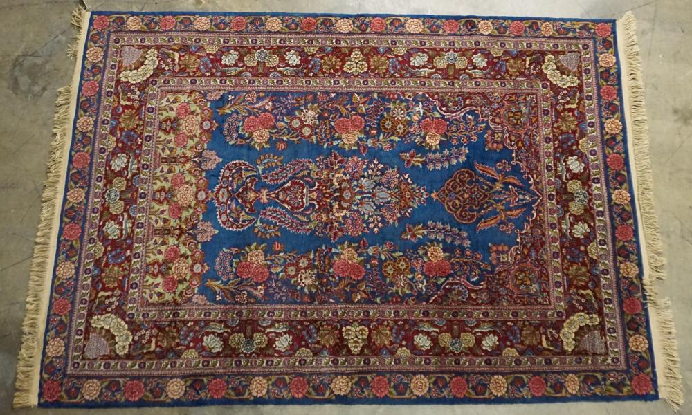 KERMAN RUG, 6 FT 4 IN X 4 FT 7