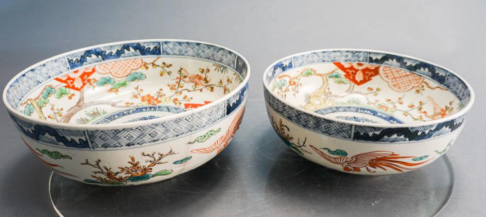 TWO IMARI PORCELAIN BOWLS D OF 32ada0