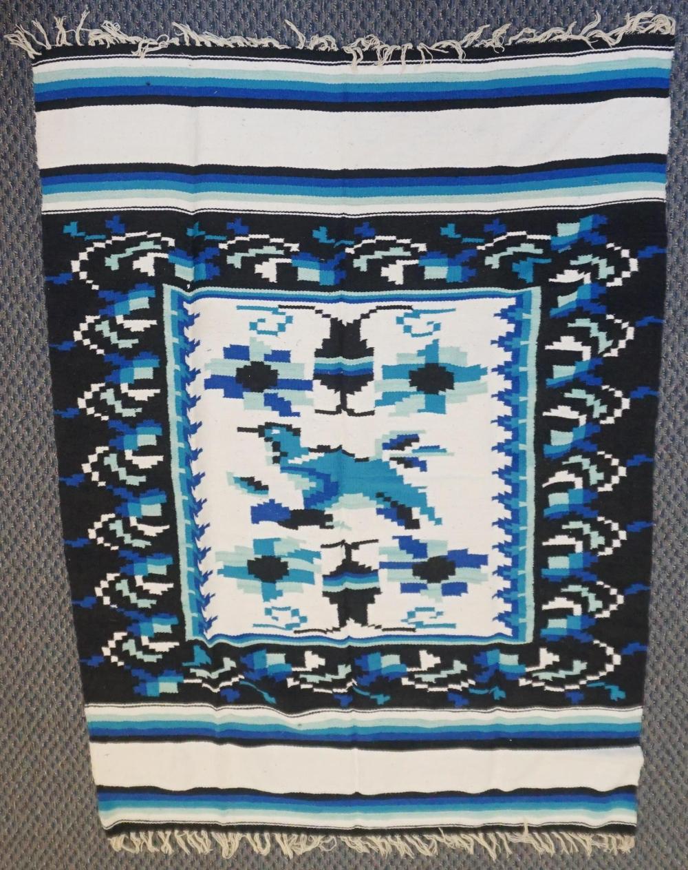 MEXICAN WOVEN BLANKET 6 FT 10 32ada7