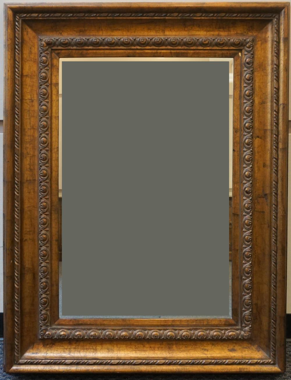 CONTEMPORARY FRUITWOOD FRAMED BEVEL 32aded