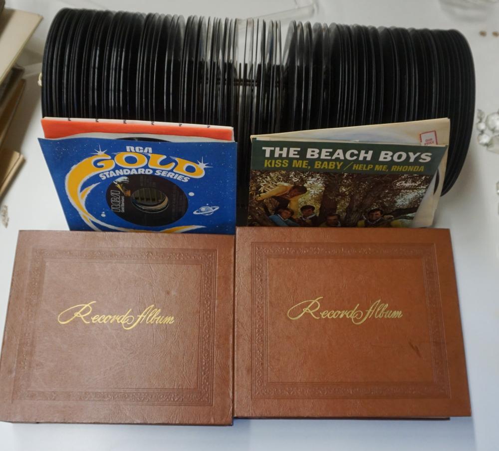 COLLECTION WITH 1960S 45 RPM RECORDS,