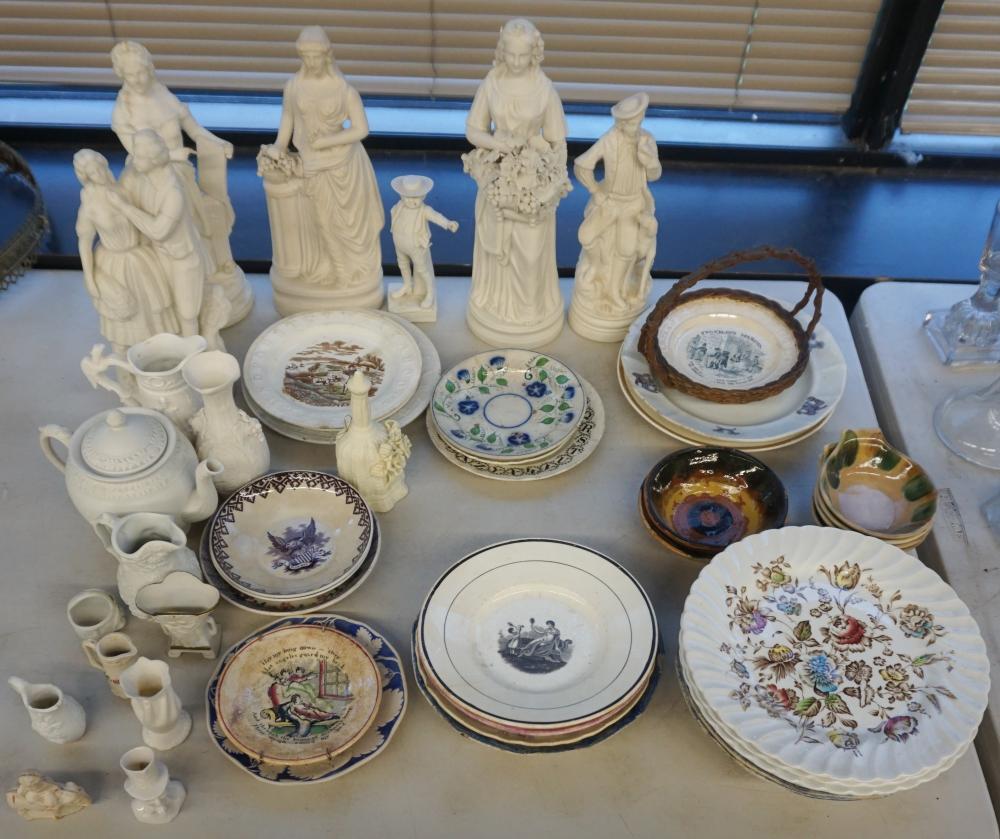 GROUP WITH CERAMIC AND PARIANWARE