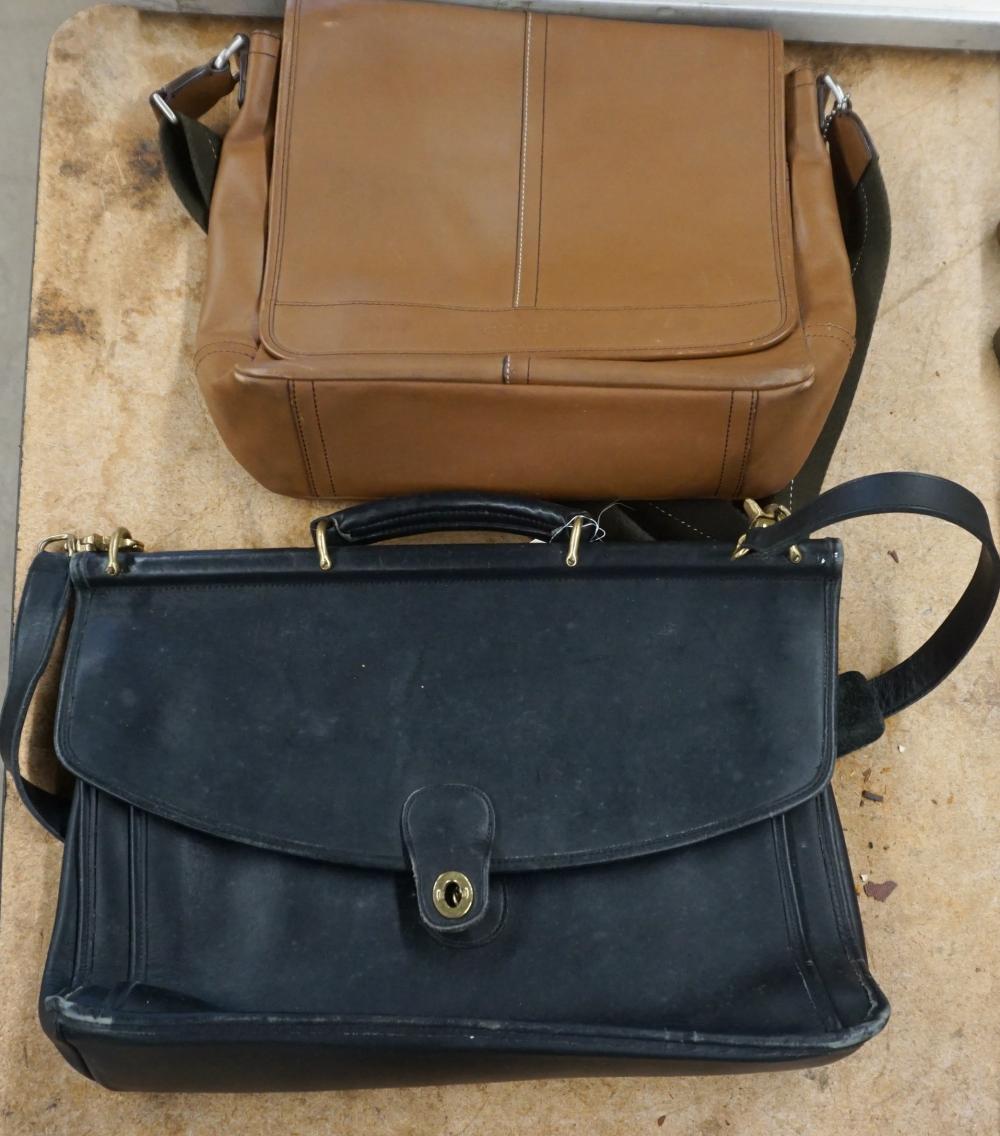 TWO COACH LEATHER BAGSTwo Coach 32aed4