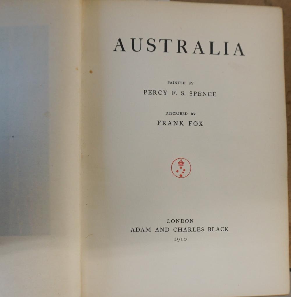 SPENCE AND FOX, AUSTRALIA, PUBLISHED