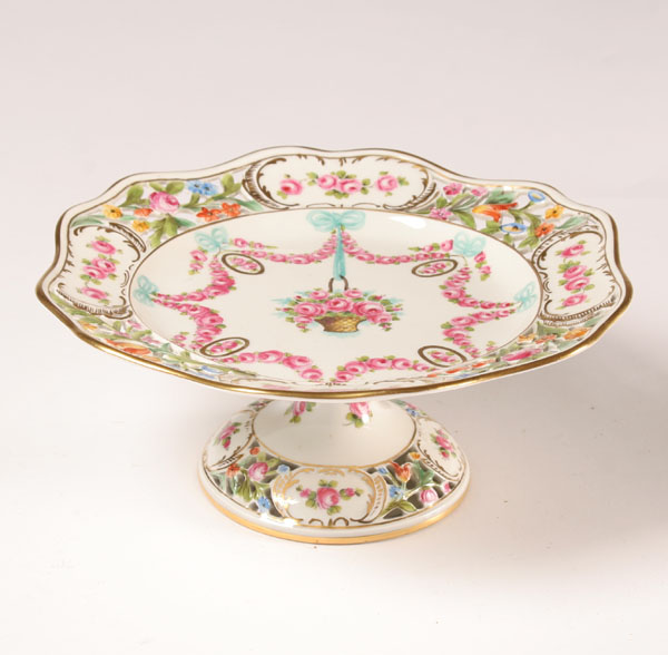 Dresden hand painted porcelain 5117f