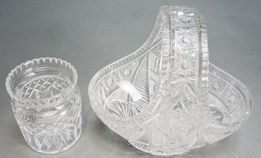 WATERFORD CRYSTAL JAR (LACKING