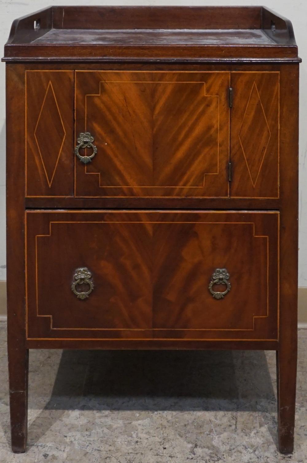 GEORGIAN SATINWOOD INLAID MAHOGANY 32af5d