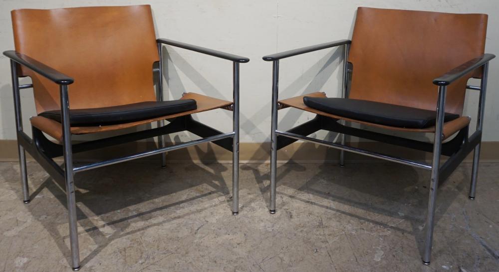 PAIR OF CHARLES POLLOCK FOR KNOLL 32af76