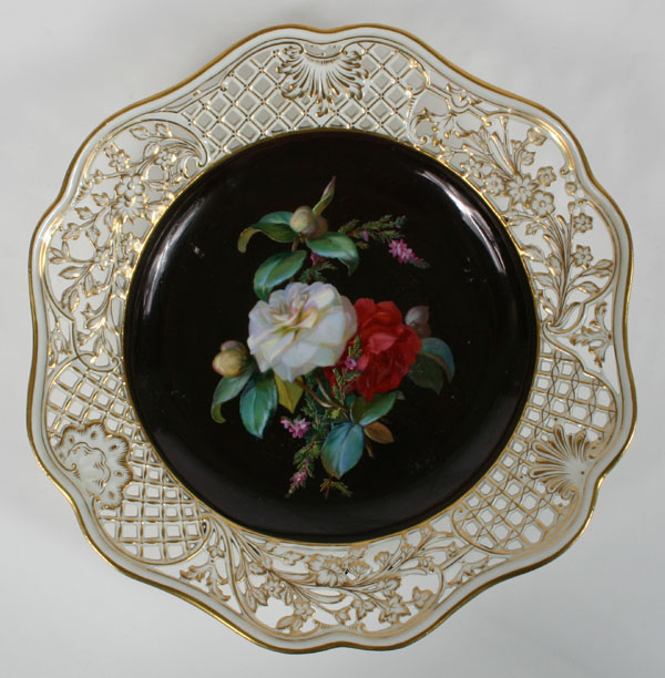 Meissen porcelain plate with central 5118e