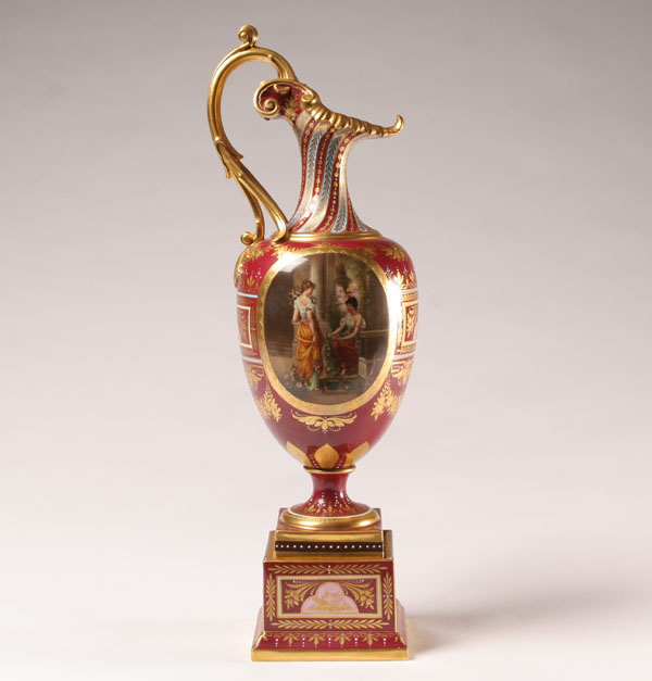 Royal Vienna porcelain ewer on 51190