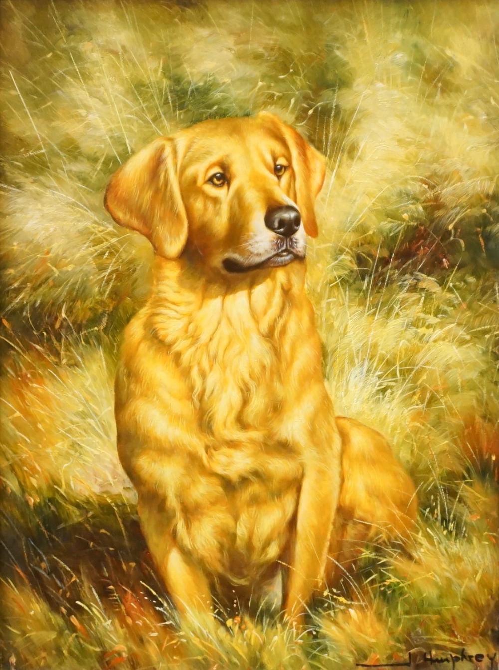 J HUMPHREY PORTRAIT OF GOLDEN 32b000