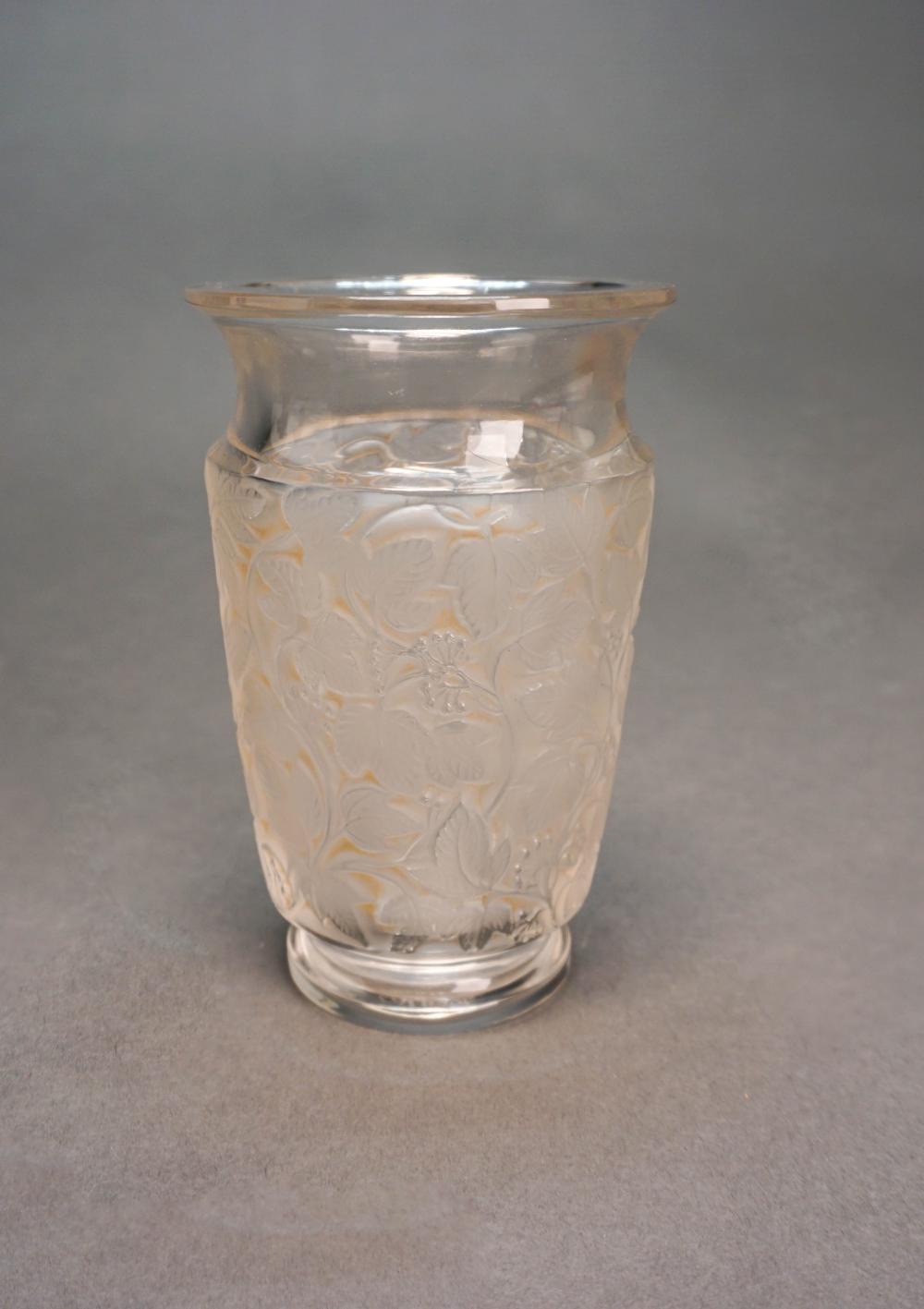 LALIQUE FRANCE PARTIAL FROSTED 32b04b