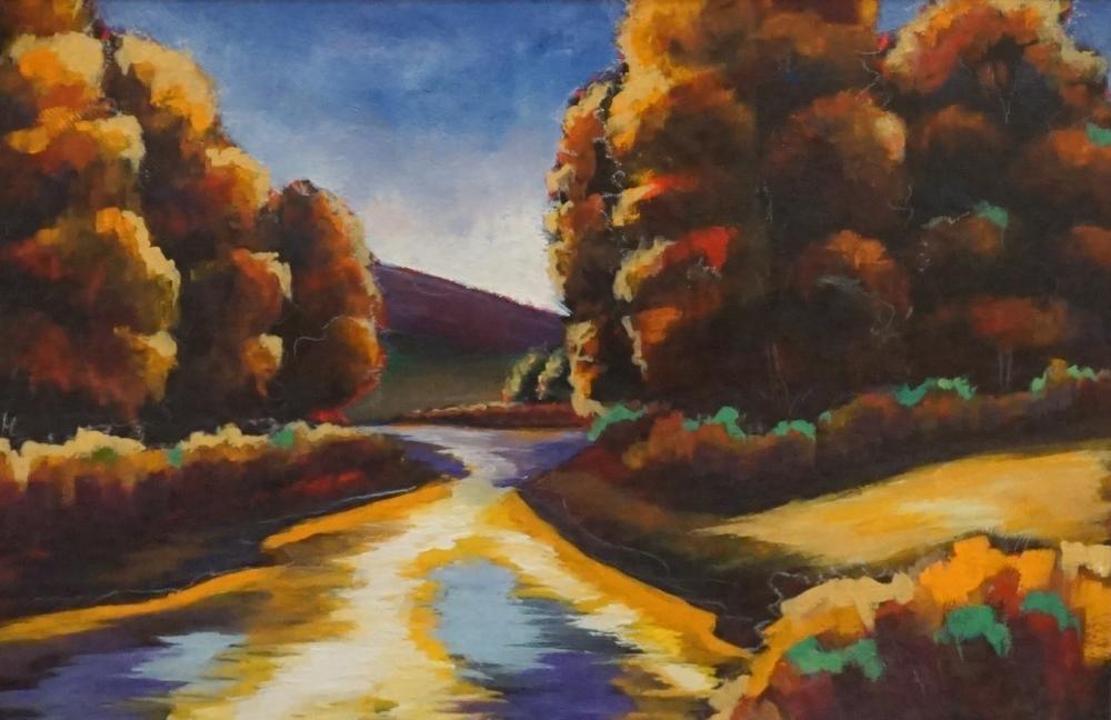 20TH CENTURY SCHOOL RIVER LANDSCAPE  32b094