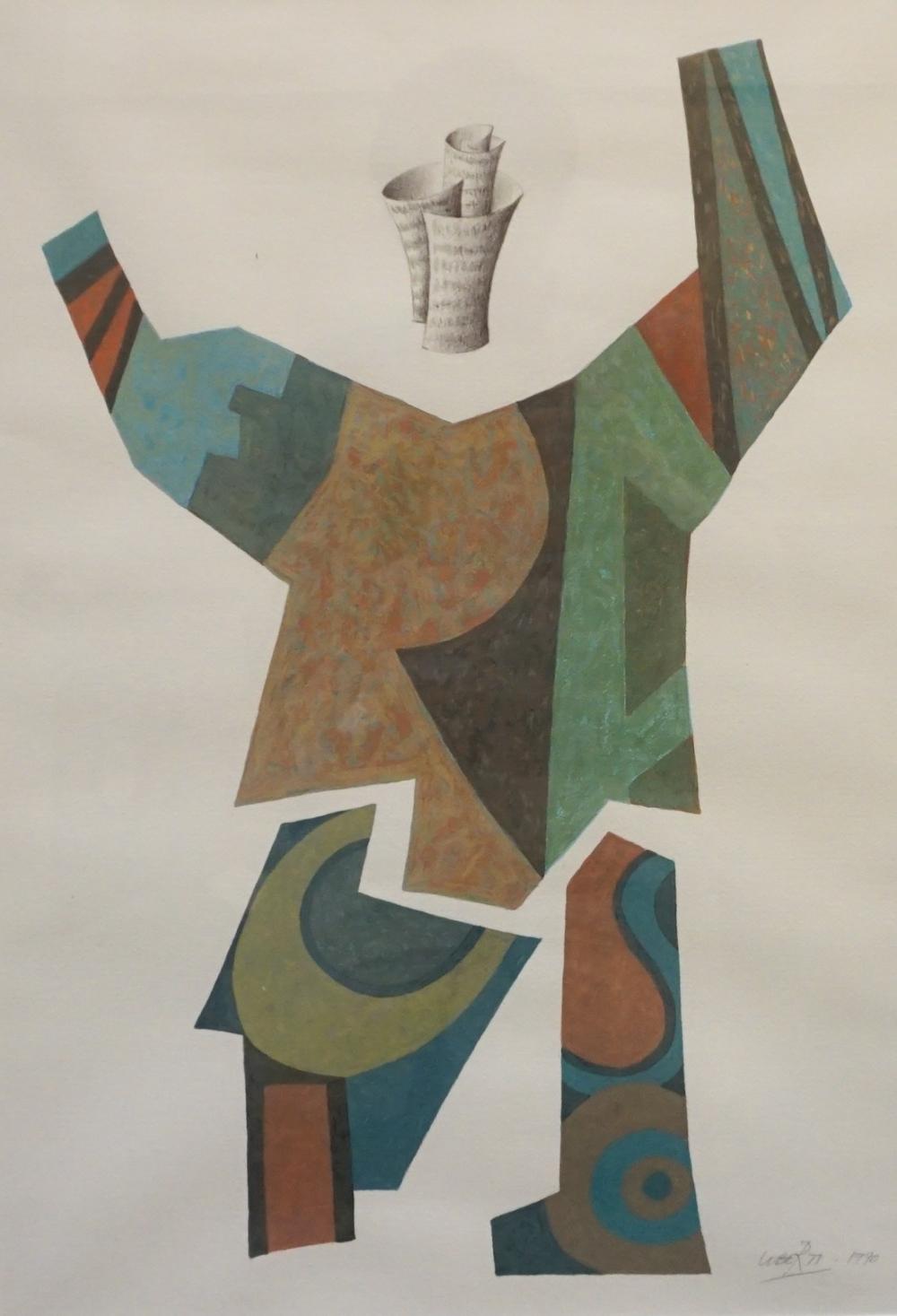 20TH CENTURY SCHOOL ABSTRACT FIGURE  32b0ad