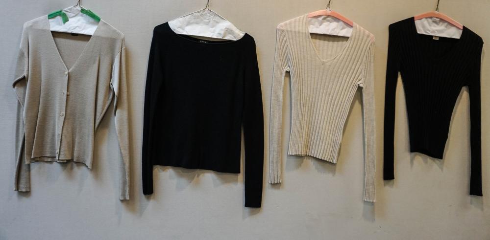 FOURTEEN J. CREW SILK TOPS AND SWEATERS,
