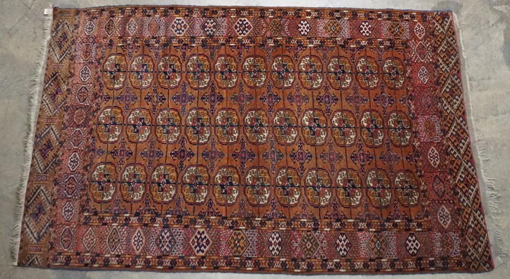 TURKOMAN RUG, 7 FT 7 IN X 4 FT