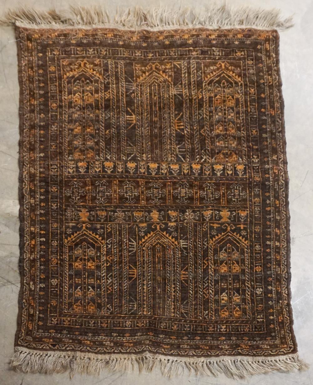 AFGHAN PRAYER RUG, 4 FT X 3 FTAfghan