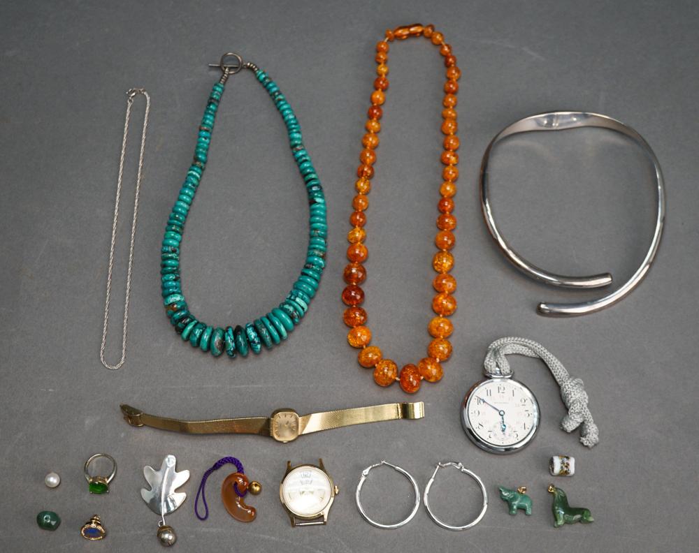COLLECTION OF ASSORTED JEWELRY,