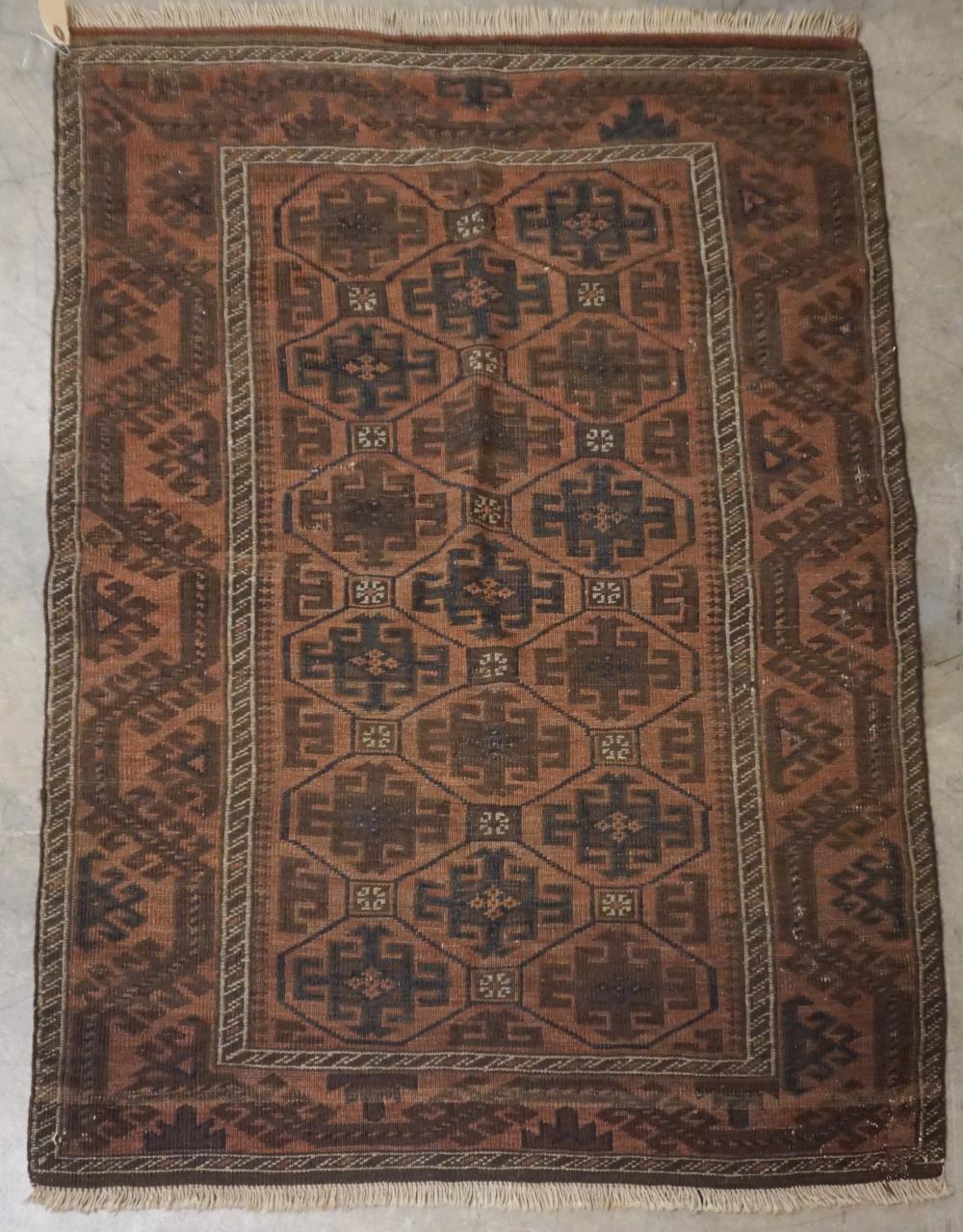 BELOUCHISTAN RUG 4 FT 4 IN X 3 32b2dd