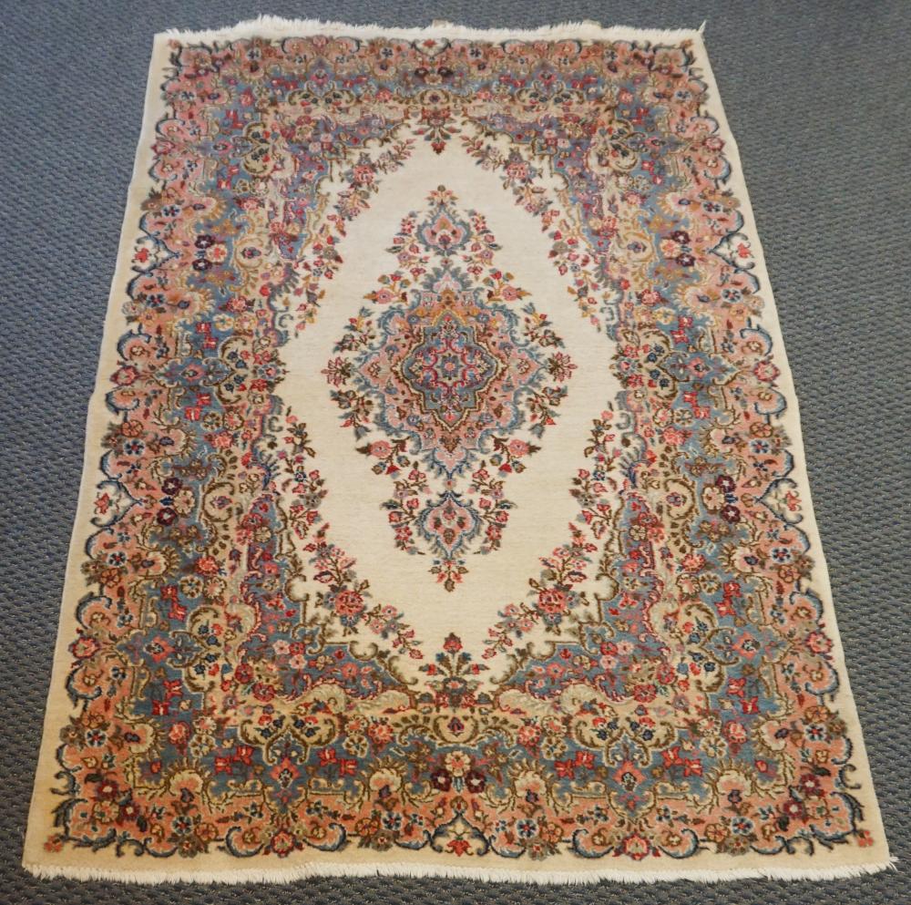 KERMAN IVORY GROUND RUG 8 FT 5 32b418