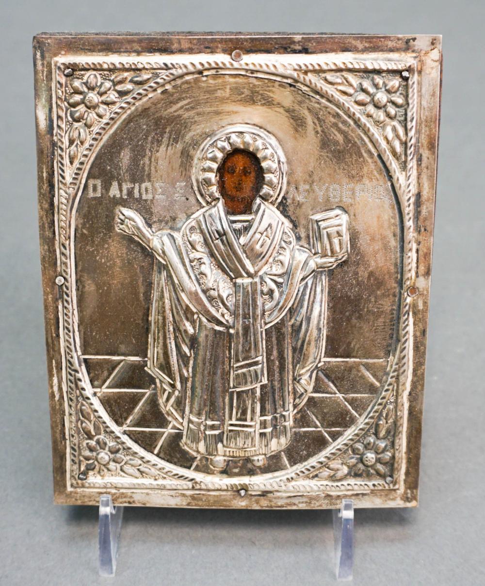 BYZANTINE STYLE ORTHODOX SILVERPLATE