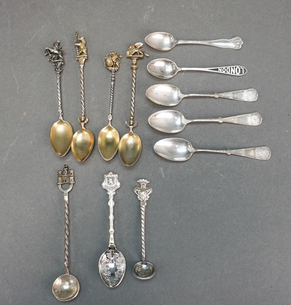 COLLECTION OF ASSORTED SILVER AND SILVERPLATED