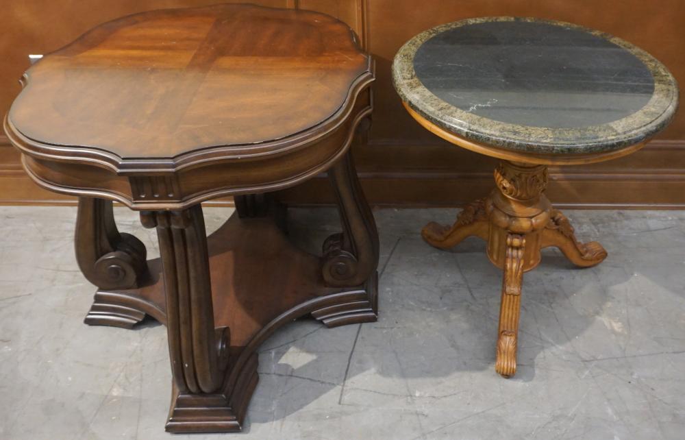 TWO NEOCLASSICAL STYLE CHERRY ROUND 32b550