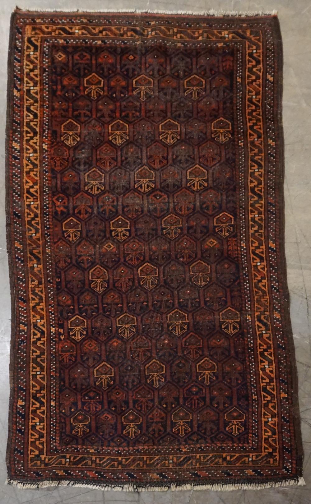 BELOUCHISTAN RUG 4 FT 5 IN X 2 32b5e0