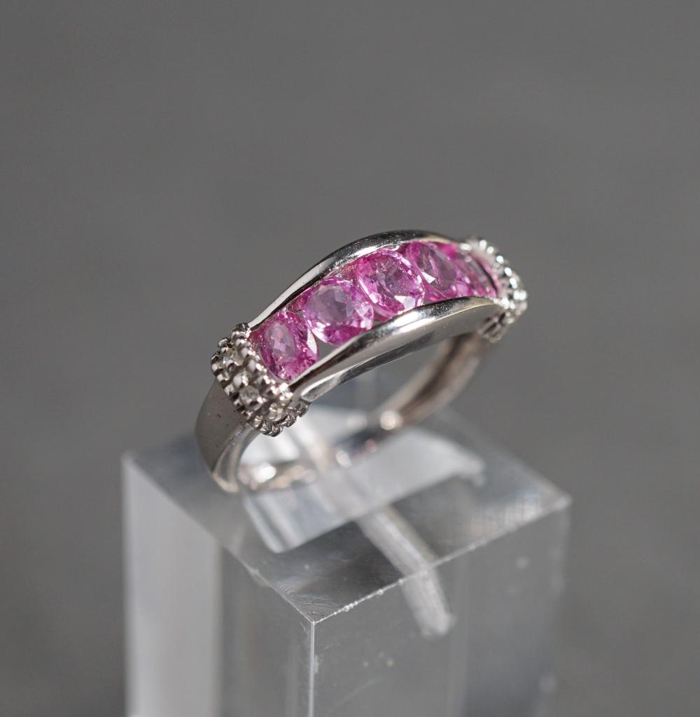 14 KARAT WHITE GOLD PINK TOURMALINE 32b657