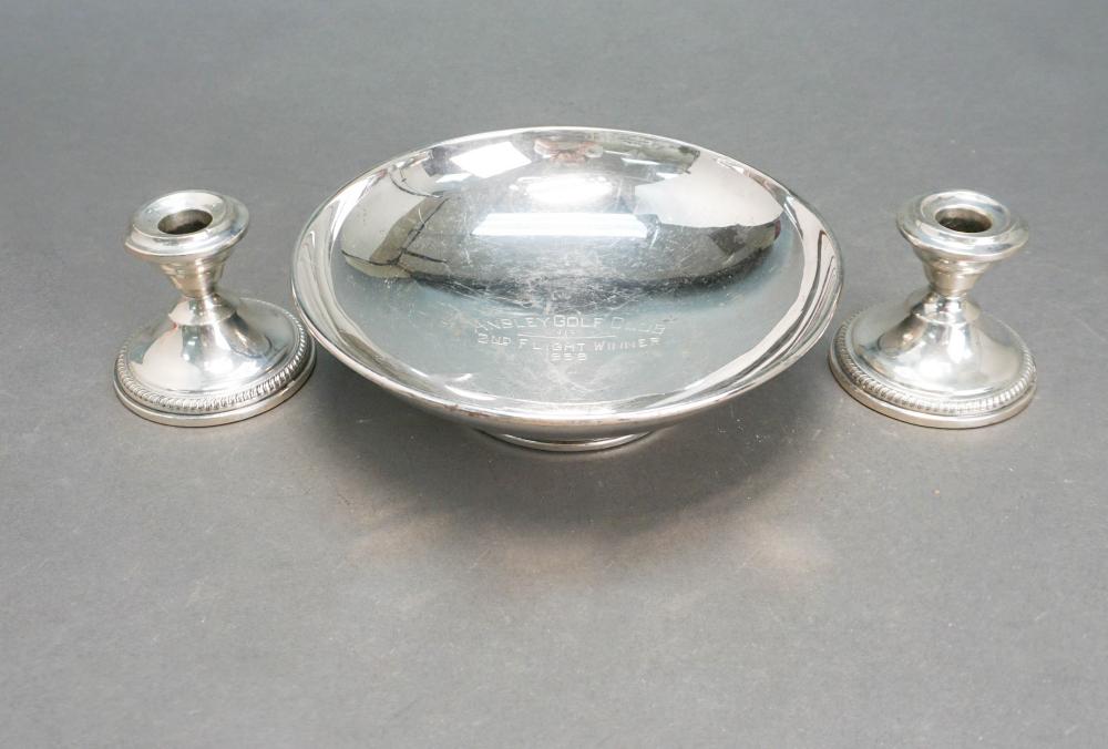 WEIGHTED STERLING SILVER LOW COMPOTE 32b6d0