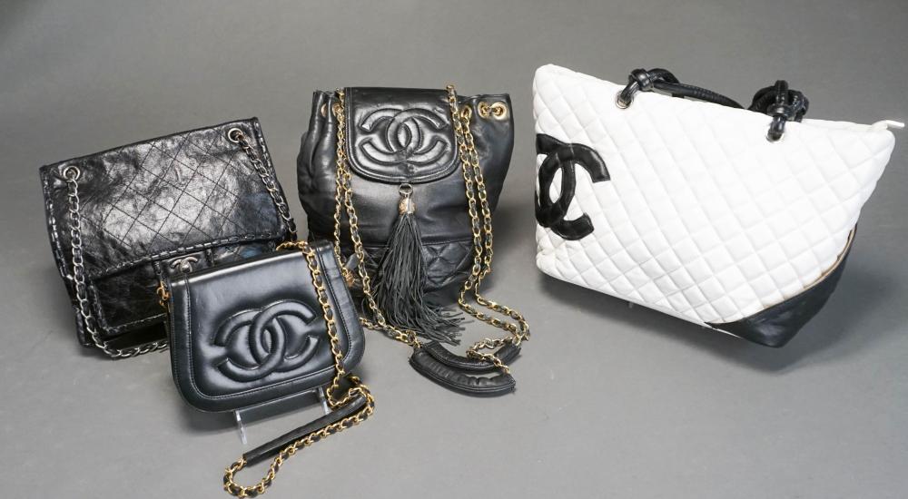 FOUR ASSORTED CHANEL STYLE WOMEN'S