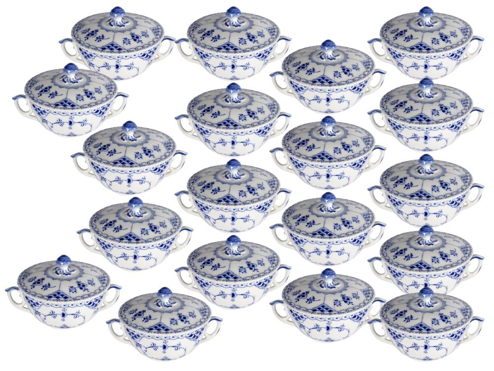 19 ROYAL COPENHAGEN PORCELAIN CREAM