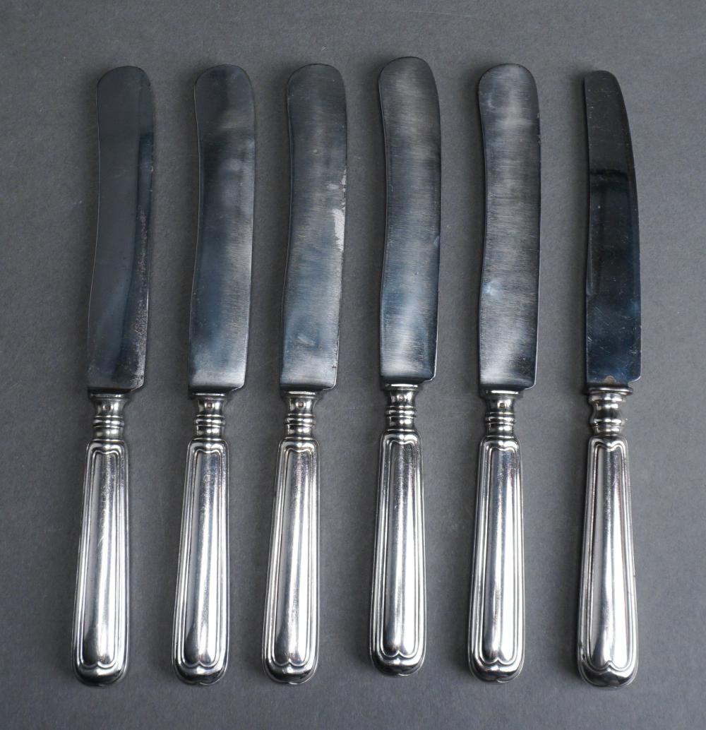 SET OF SIX WMF SILVER PLATE DINNER